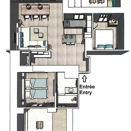 Les Barques, Vue Splendide Sur Le Port De Apartment