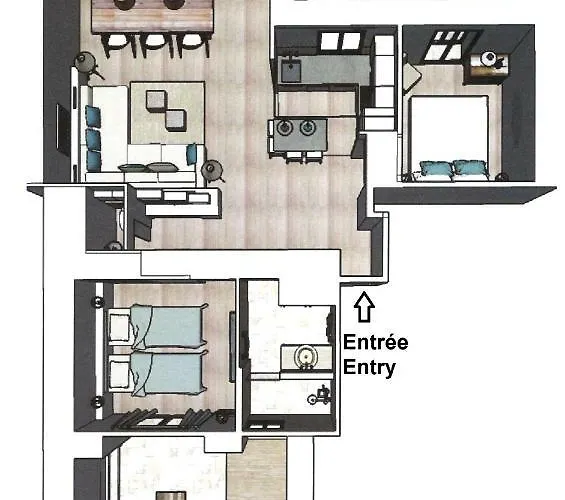 Les Barques, Vue Splendide Sur Le Port De Appartamento